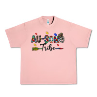 Salmon au some tribe Urban Heavy Tee - CowhideDigitalArt