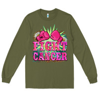 Army Green fight cancer Long Sleeve Tee - BarkalooDesign