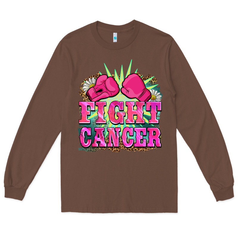 Fight Cancer Long Sleeve Tee by BarkalooDesign | Teevron
