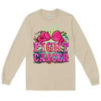 Mushroom fight cancer Long Sleeve Tee - BarkalooDesign