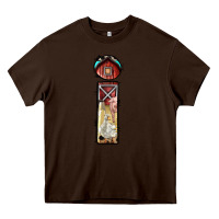 Chocolate Brown farm life alphabet lowercase letters i Heavy Core Tee - BundleAndBundleShop