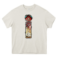 Cream farm life alphabet lowercase letters i Heavy Core Tee - BundleAndBundleShop