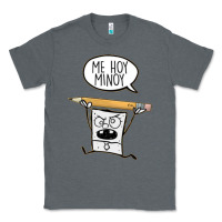Charcoal Heather sponge bob Classic Tee - artisFamous