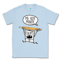 Dusty Blue sponge bob Classic Tee - artisFamous