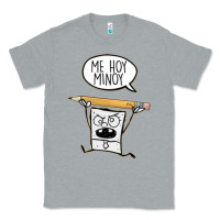 Heather Grey sponge bob Classic Tee - artisFamous