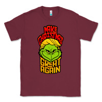 Burgundy Maga Christmas Edition Classic Tee - artisFamous