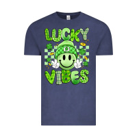 Vintage Denim lucky vibes Vintage Tee - Artiststas