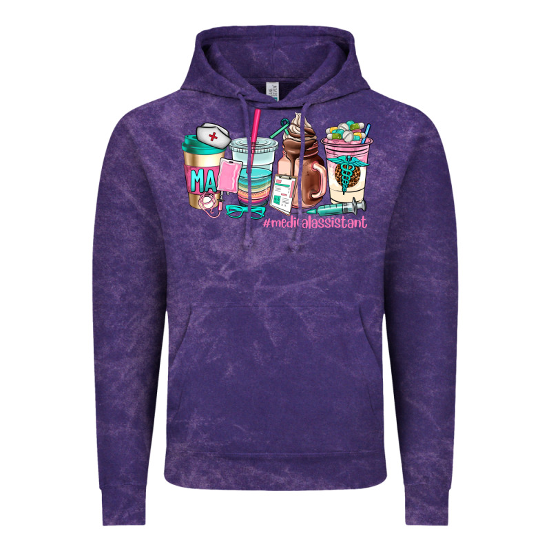 Medical Assistant Coffee Cup Vintage Hoodie by AdoDesignShop | Teevron