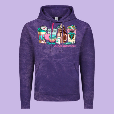 Medical Assistant Coffee Cup Vintage Hoodie Designed By Adodesignshop
