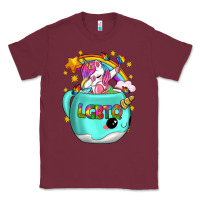 Burgundy LGBTQ Unicorn And Narwhal Mug Classic Tee - BundleAndBundleShop