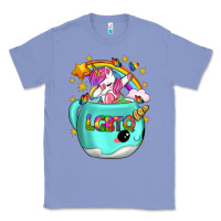 Colony Blue LGBTQ Unicorn And Narwhal Mug Classic Tee - BundleAndBundleShop