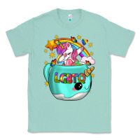 Seafoam LGBTQ Unicorn And Narwhal Mug Classic Tee - BundleAndBundleShop