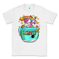 White LGBTQ Unicorn And Narwhal Mug Classic Tee - BundleAndBundleShop