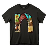 Asphalt farm life alphabet lowercase letters n Heavy Core Tee - BundleAndBundleShop
