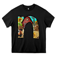 Black farm life alphabet lowercase letters n Heavy Core Tee - BundleAndBundleShop