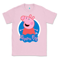 Bubblegum Pink peppa pig Classic Tee - artisFamous