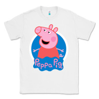 White peppa pig Classic Tee - artisFamous
