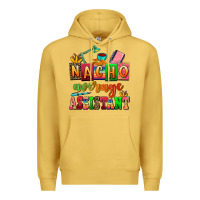 Antique Gold nacho average assistant Premium Hoodie - AdoDesignShop