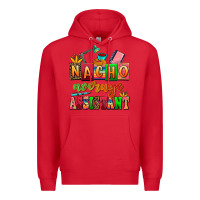 Red nacho average assistant Premium Hoodie - AdoDesignShop