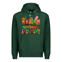 Sports Green nacho average assistant Premium Hoodie - AdoDesignShop