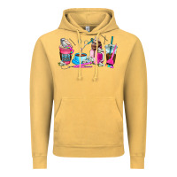 Vintage Mustard hair stylist coffee cup Vintage Hoodie - AdoDesignShop