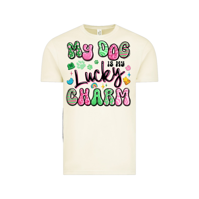 My Dog Is My Lucky Charm Vintage Tee by Artiststas | Teevron