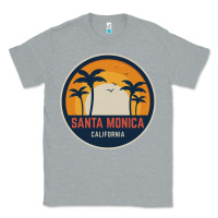 Heather Grey santa monica california Classic Tee - artisFamous