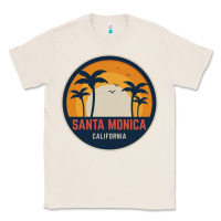 Natural santa monica california Classic Tee - artisFamous