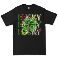 Black Lucky Premium Tee - CowhideDigitalArt