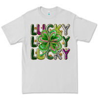Dove Grey Lucky Premium Tee - CowhideDigitalArt