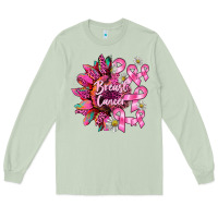 Matcha breast cancer sunflower Long Sleeve Tee - BarkalooDesign