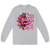 Moon Dust breast cancer sunflower Long Sleeve Tee - BarkalooDesign