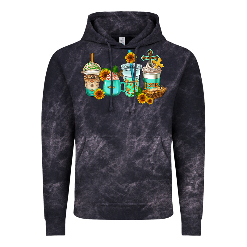 Jesus Coffee Cups Vintage Hoodie by AdoDesignShop | Teevron