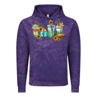 Cloud Purple jesus coffee cups Vintage Hoodie - AdoDesignShop