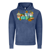 Vintage Denim jesus coffee cups Vintage Hoodie - AdoDesignShop