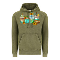 Vintage Olive jesus coffee cups Vintage Hoodie - AdoDesignShop