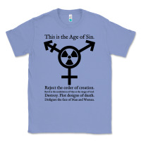 Colony Blue this is the age of sin   transgender symbol Classic Tee - artisFamous