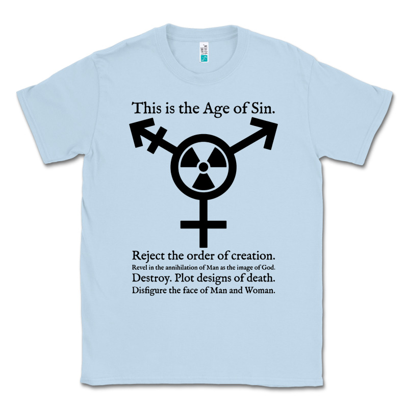 This Is The Age Of Sin   Transgender Symbol Classic Tee by artisFamous | Teevron