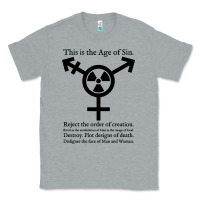 Heather Grey this is the age of sin   transgender symbol Classic Tee - artisFamous