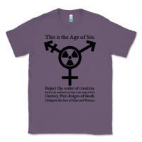 Lavender this is the age of sin   transgender symbol Classic Tee - artisFamous