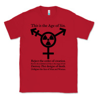 Red this is the age of sin   transgender symbol Classic Tee - artisFamous