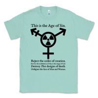 Seafoam this is the age of sin   transgender symbol Classic Tee - artisFamous