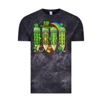 Cloud Black st. patrick's day teacher pencils Vintage Tee - Artiststas