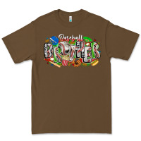 Cacao baseball brother Premium Tee - CowhideDigitalArt
