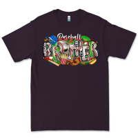 Plum baseball brother Premium Tee - CowhideDigitalArt