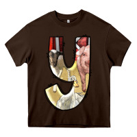 Chocolate Brown farm life alphabet lowercase letters y Heavy Core Tee - BundleAndBundleShop
