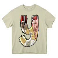 Mossy farm life alphabet lowercase letters y Heavy Core Tee - BundleAndBundleShop