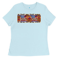 Baby Blue little miss america Ladies Tee - Artiststas