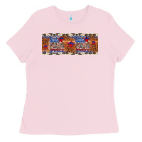 Bubblegum Pink little miss america Ladies Tee - Artiststas