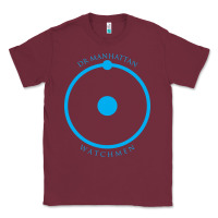 Burgundy dr manhattan Classic Tee - artisFamous